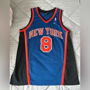 Men’s L Throwback Latrell Sprewell Knicks Jersey